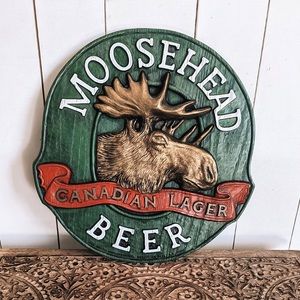 Moosehead Beer sign